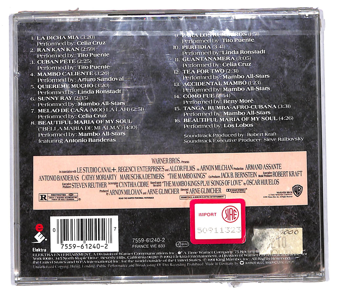 EBOND Various - The Mambo Kings ( Soundtrack) CD CD108355