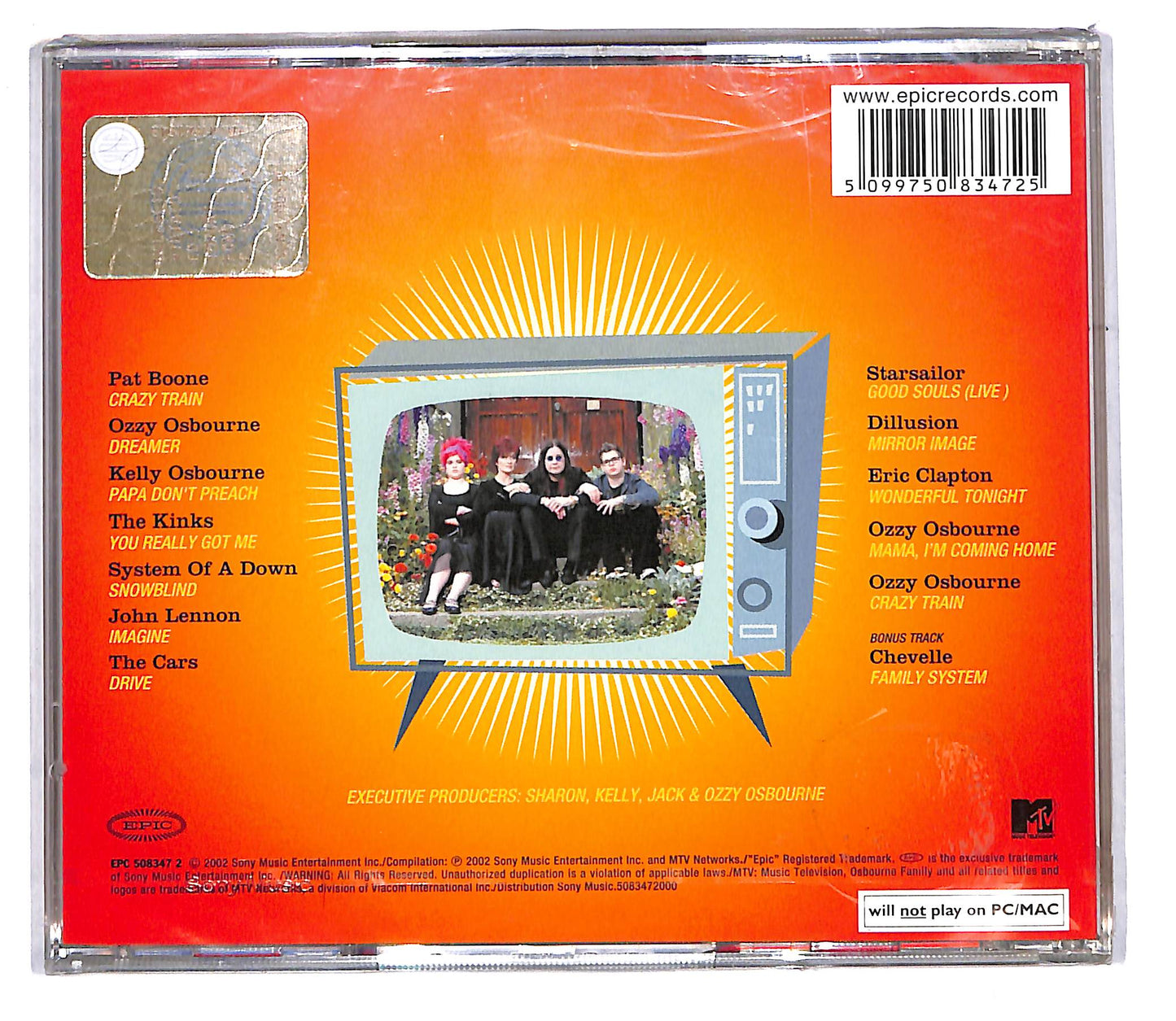 EBOND The Osbournes - The Osbourne Family Album CD CD108360
