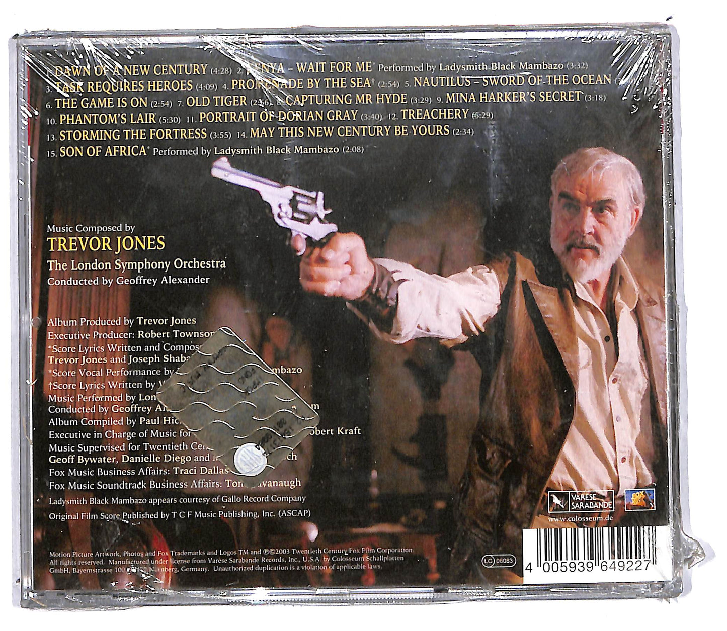 EBOND Trevor Jones - The League Of Extraordinary Gentlemen CD CD108407