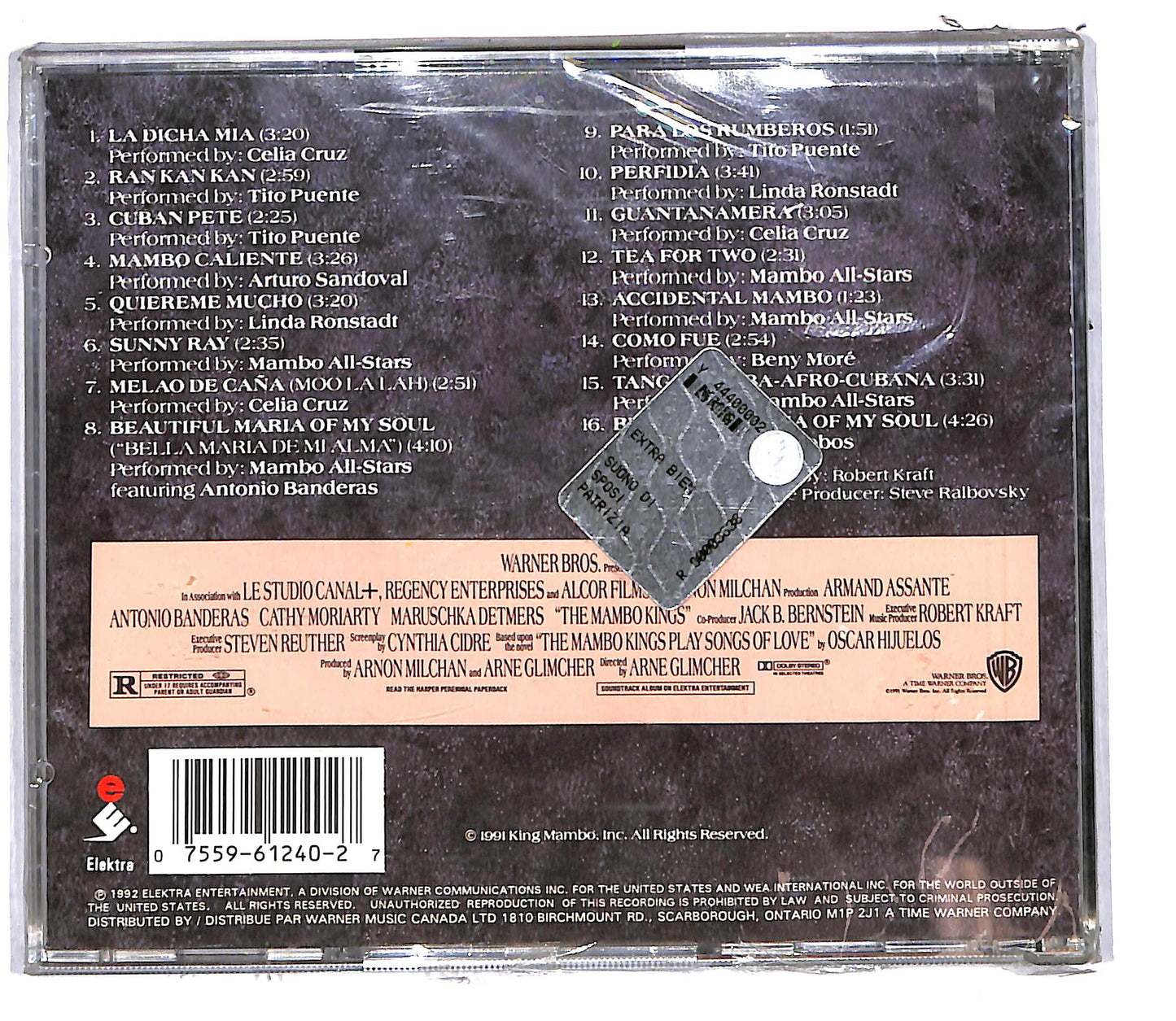 EBOND Various - The Mambo Kings ( Soundtrack) CD CD108409