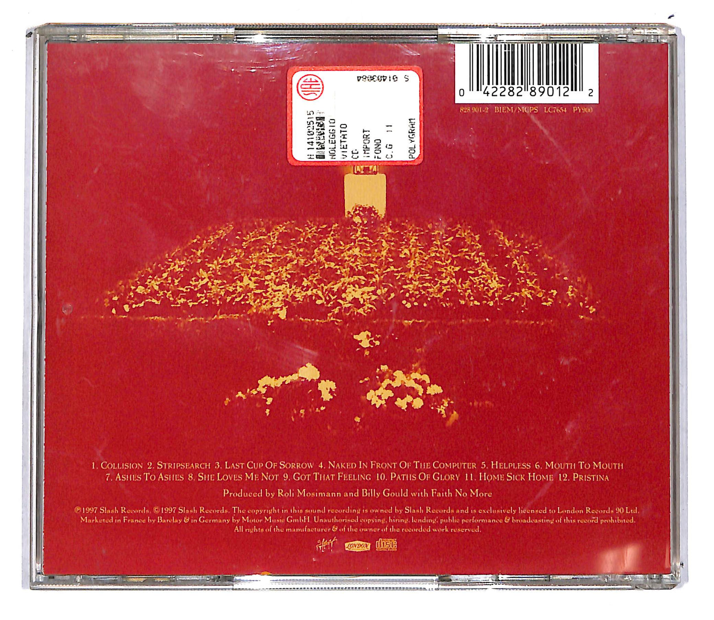 EBOND Faith No More - Album Of The Year CD CD108426