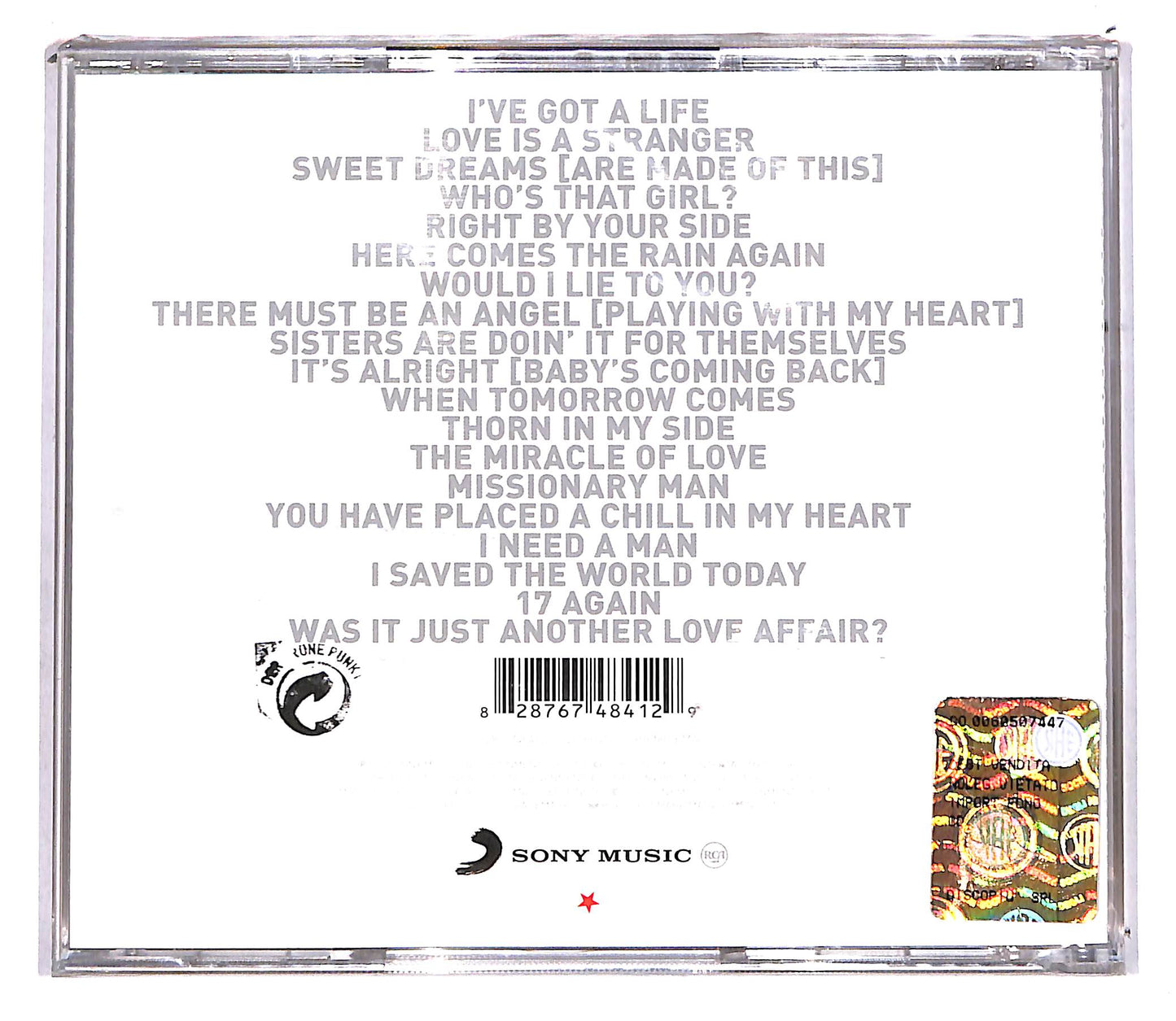 EBOND Eurythmics - Ultimate Collection CD CD108447