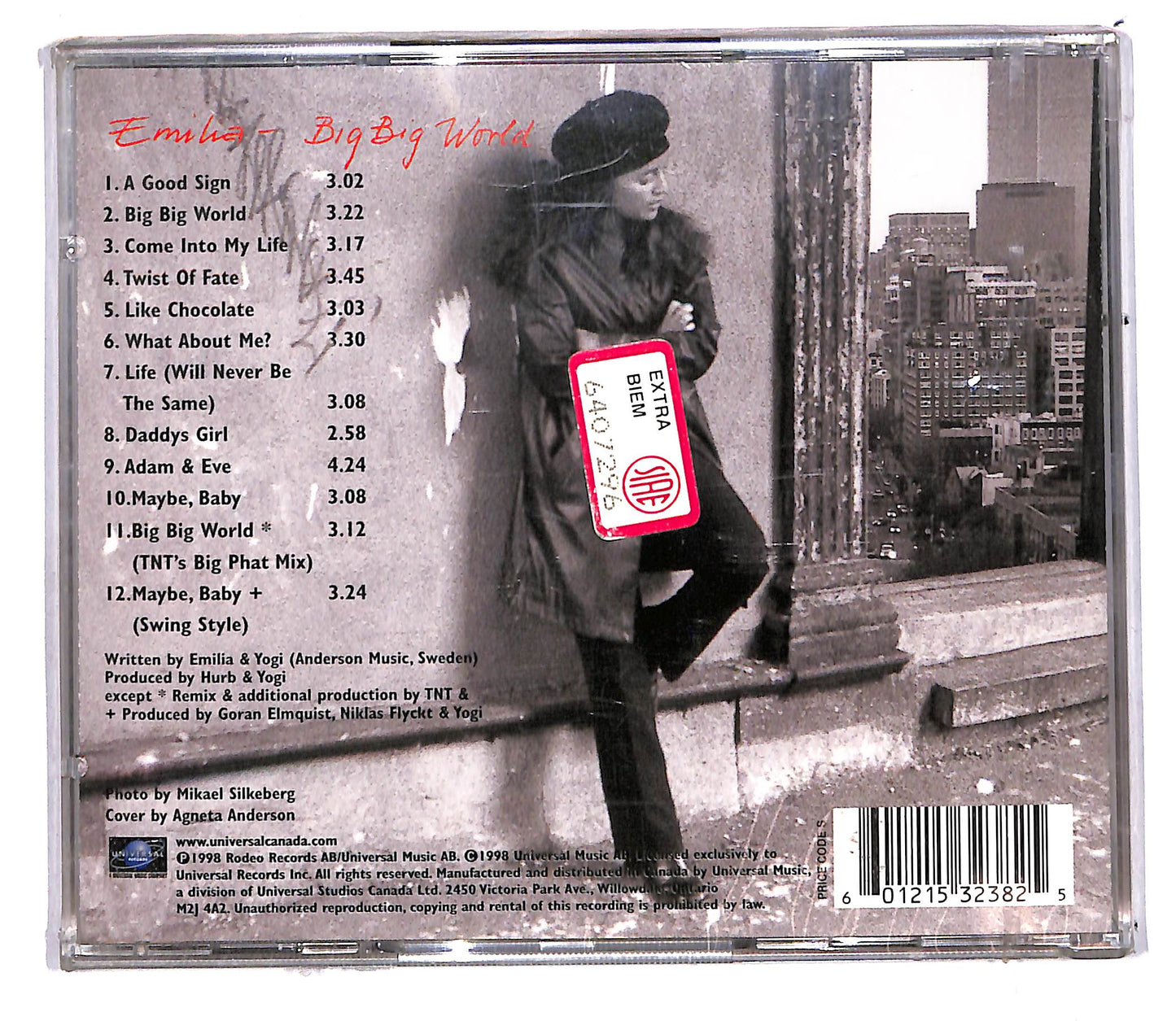 EBOND Emilia - Big Big World CD CD108457
