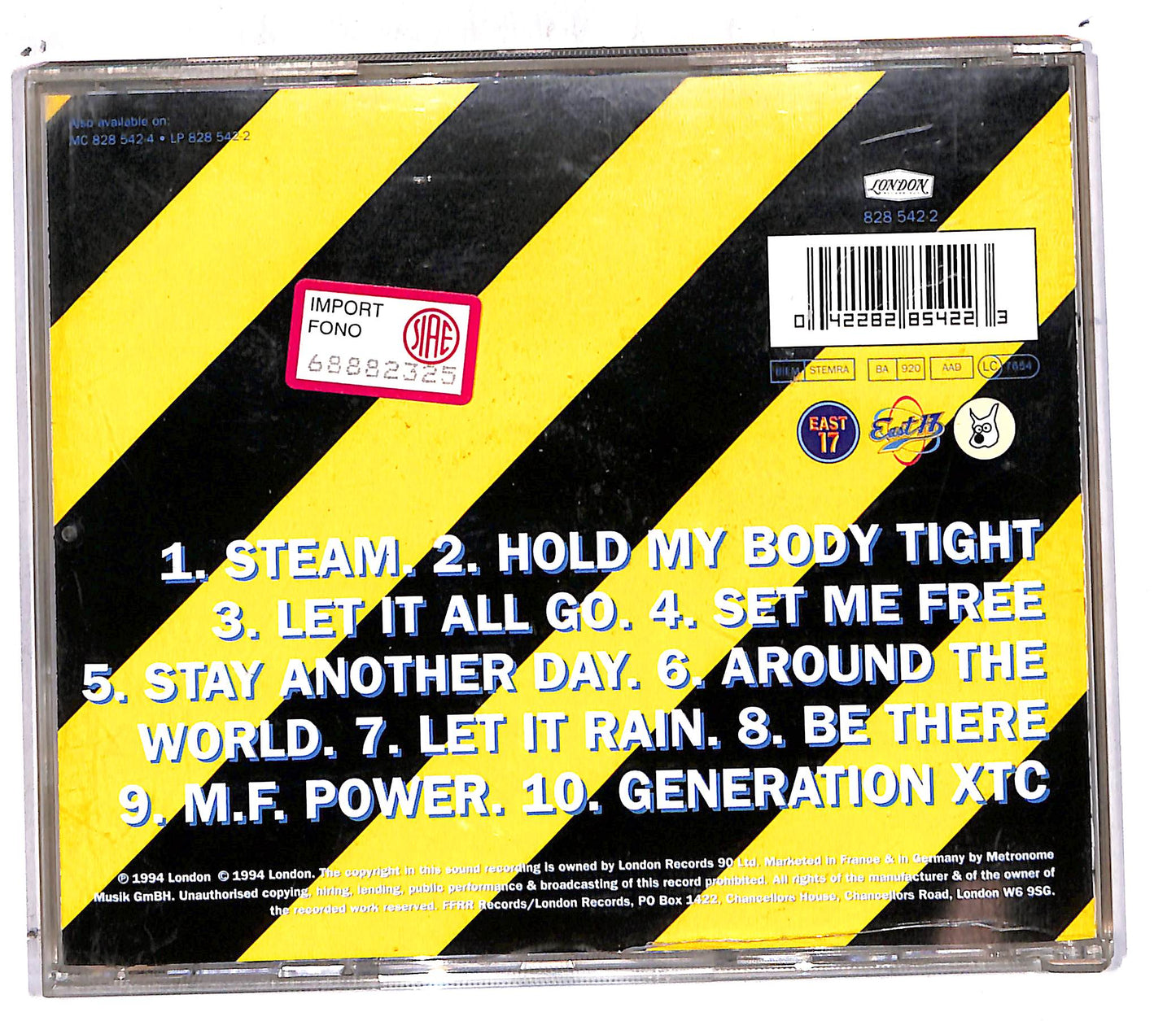 EBOND East 17 - Steam CD CD108512