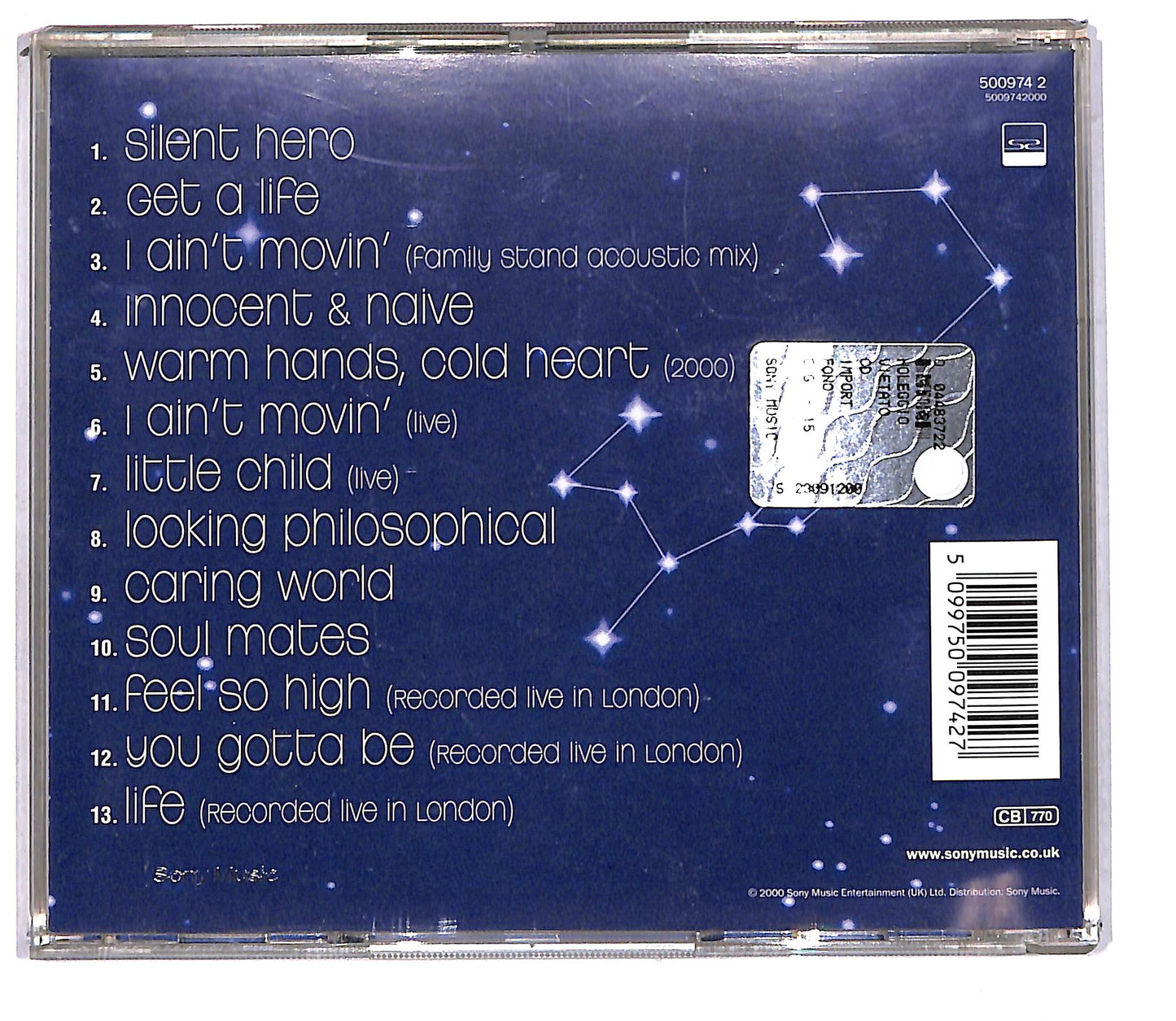 EBOND Des'ree - Endangered Species CD CD108520