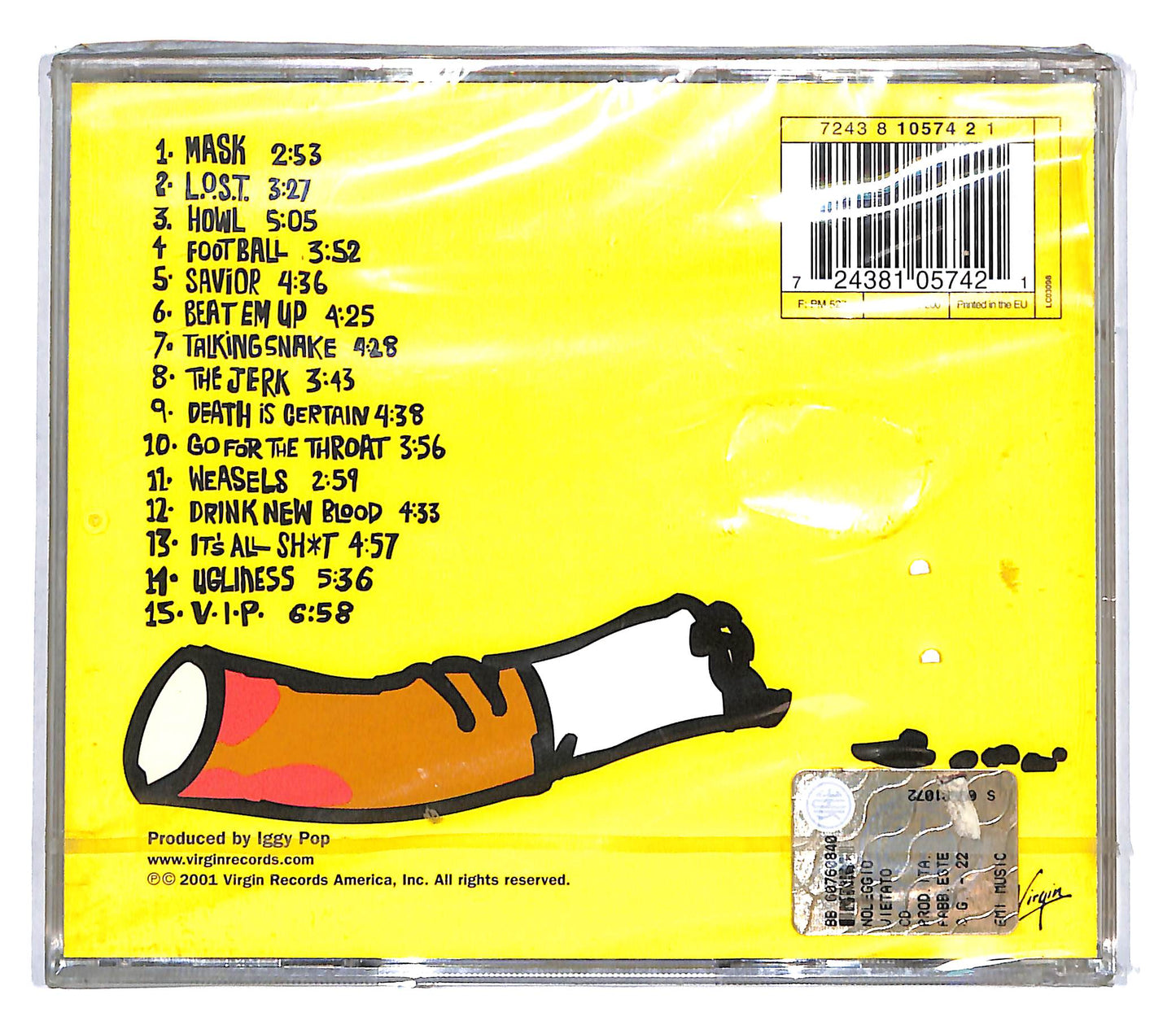 EBOND Iggy Pop - Beat Em Up CD CD108559