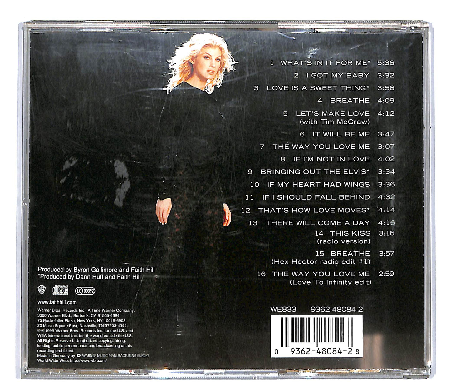 EBOND Faith Hill - Breathe CD CD108606