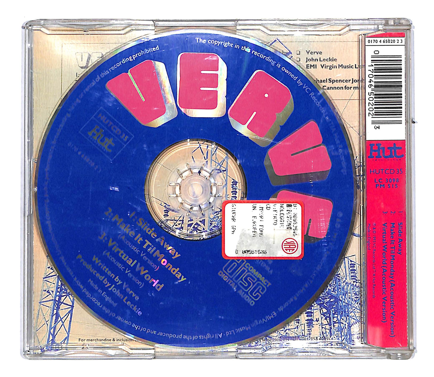 EBOND Verve - Slide Away CD CD108610