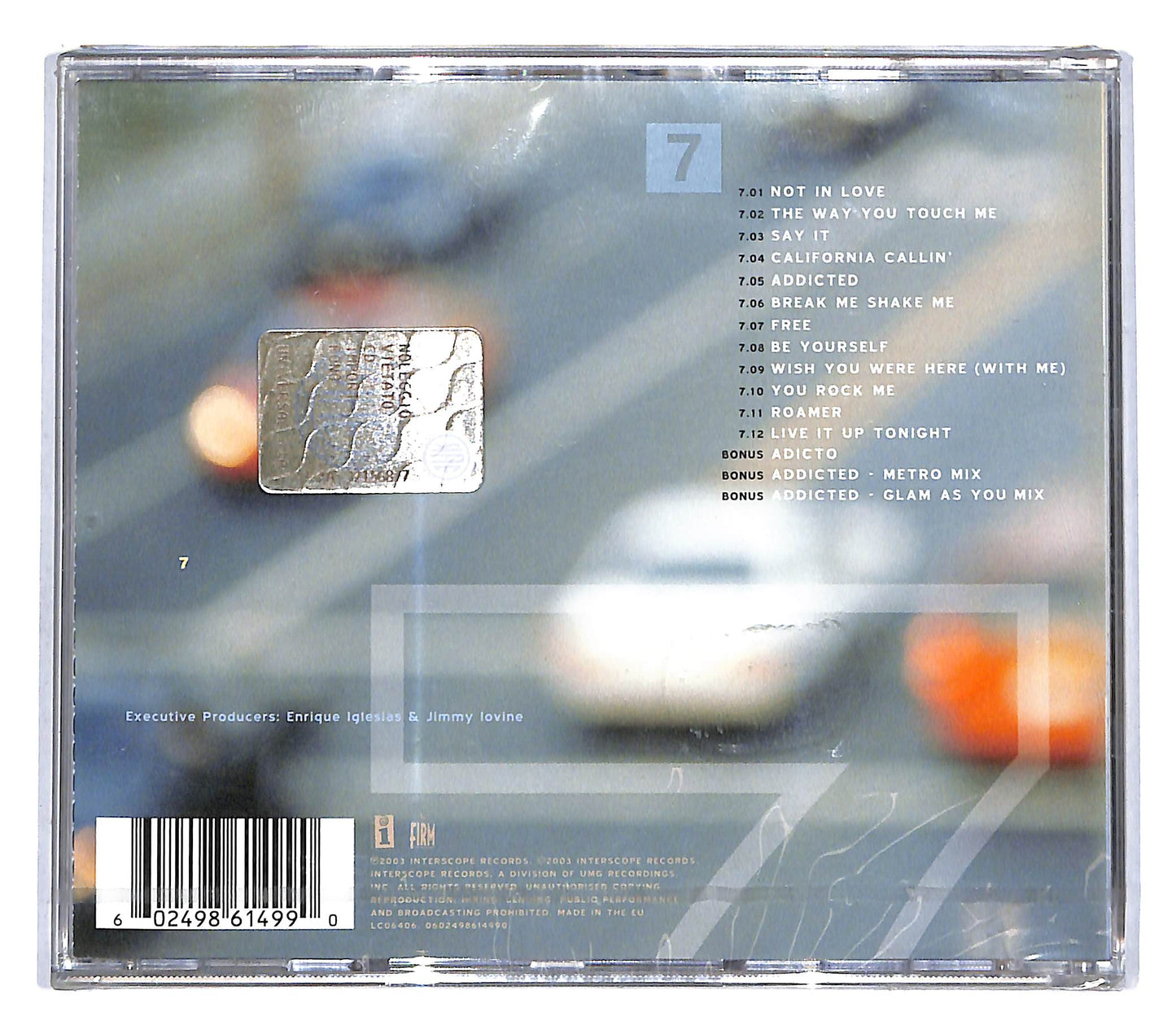 EBOND Enrique Iglesias - Seven CD CD108621