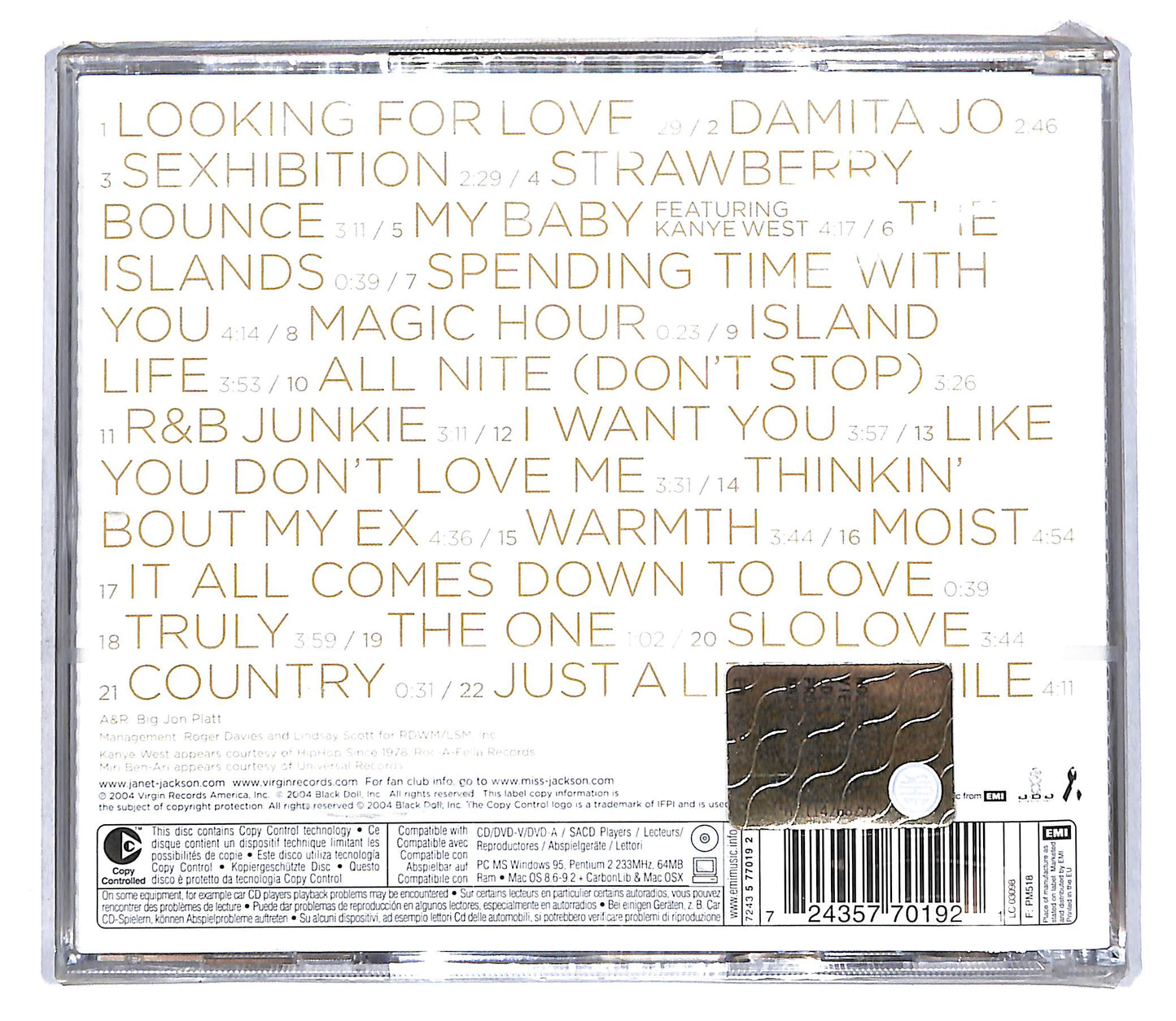 EBOND Janet - Damita Jo CD CD108657