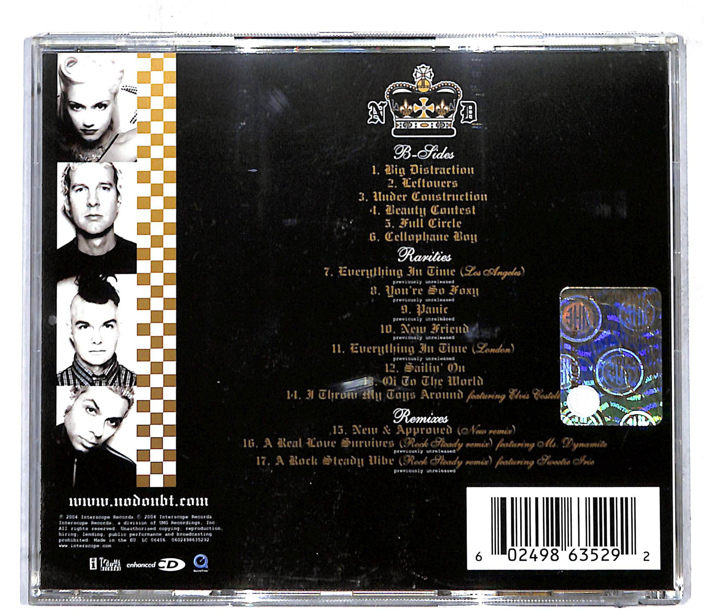 EBOND No Doubt - Everything In Time (B-Sides, Rarities, Remixes) CD CD108705