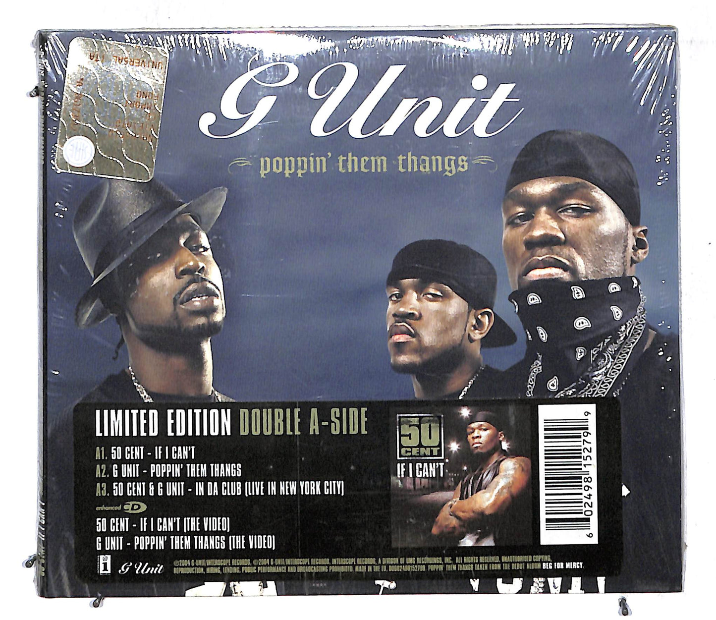 EBOND 50 Cent - G Unit - If I Can't - Poppin' Them Thangs CD CD108718