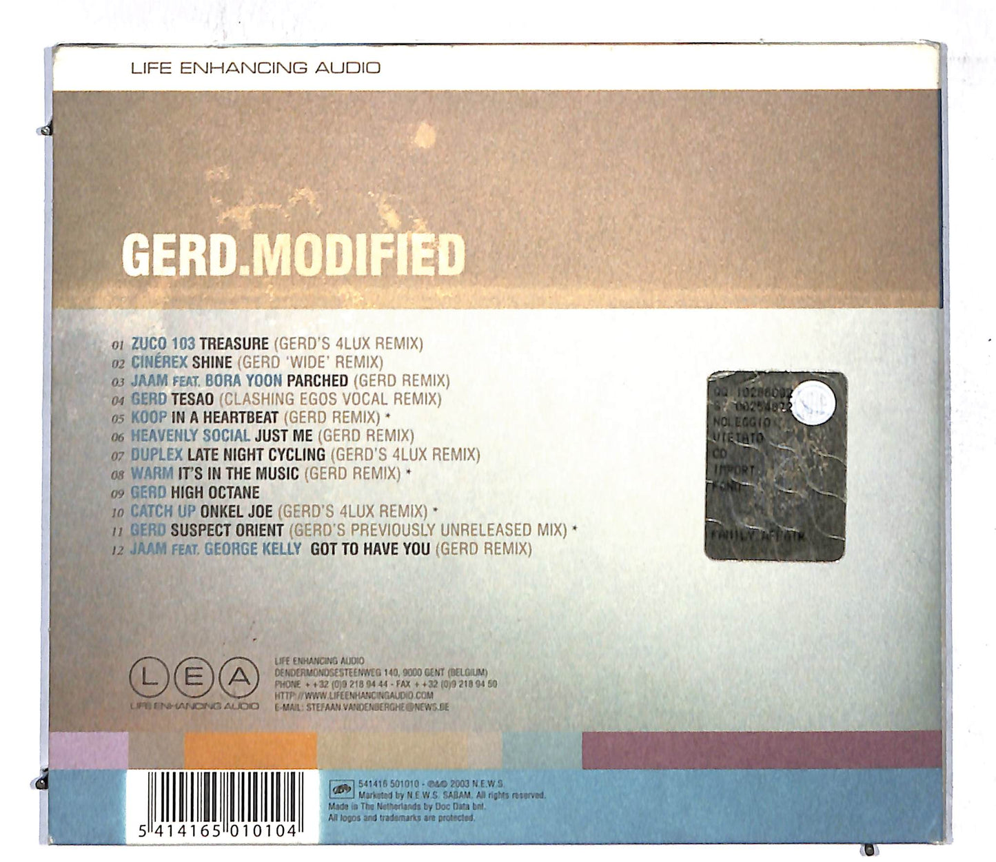 EBOND Gerd - Modified CD CD108720