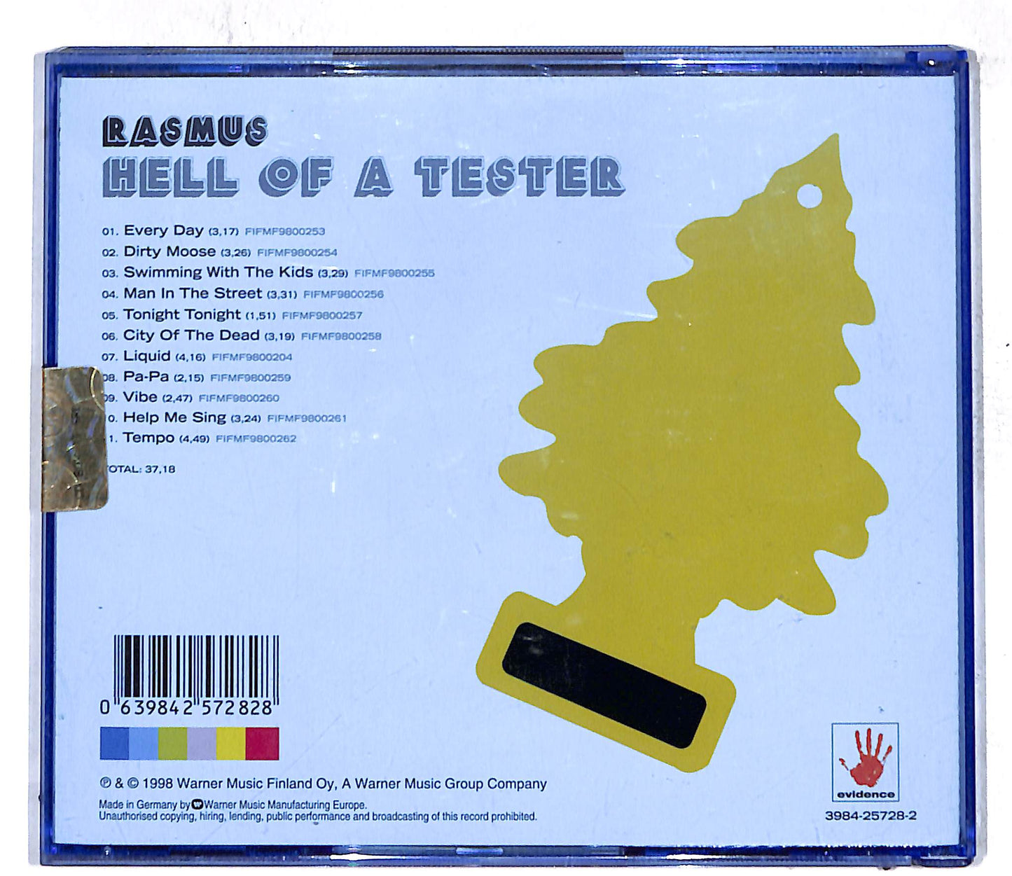 EBOND Rasmus - Hell Of A Tester CD CD108747