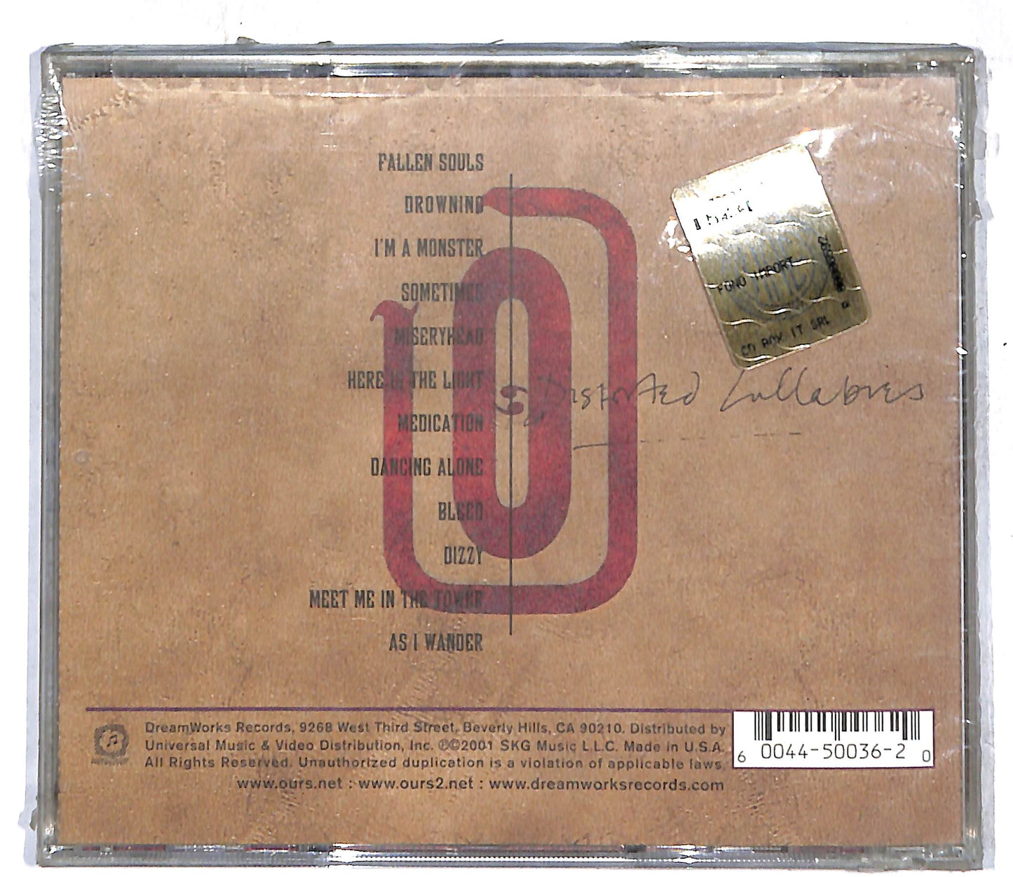 EBOND Ours - Distorted Lullabies CD CD108809