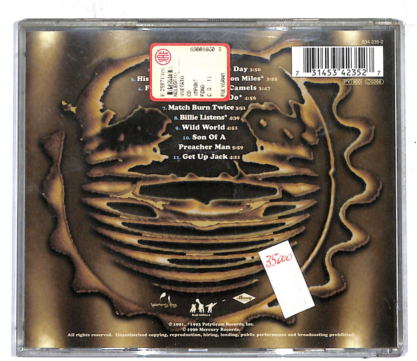 EBOND Joan Osborne - Early Recordings CD CD108811