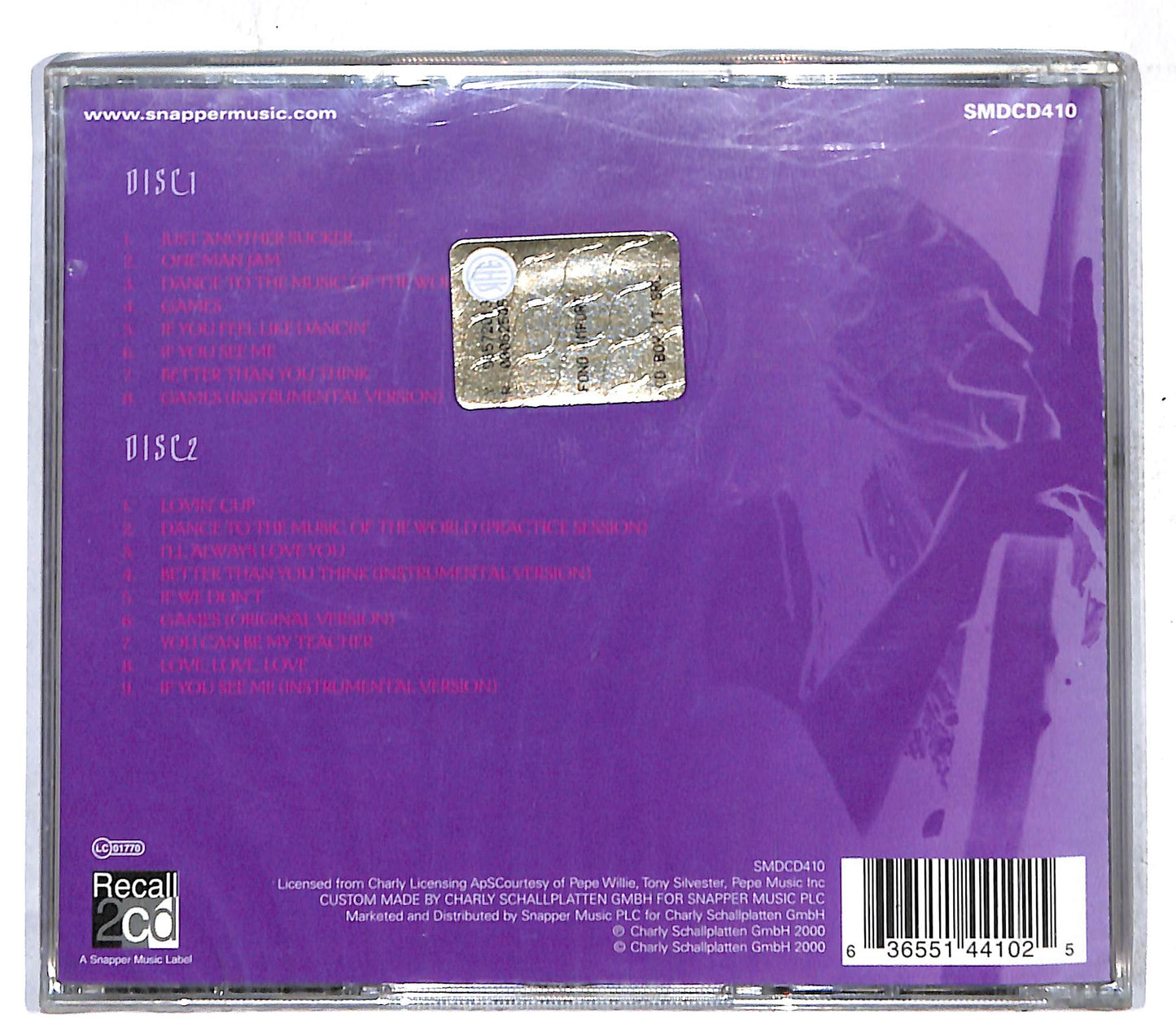 EBOND Prince With 94 East - One Man Jam CD CD108814
