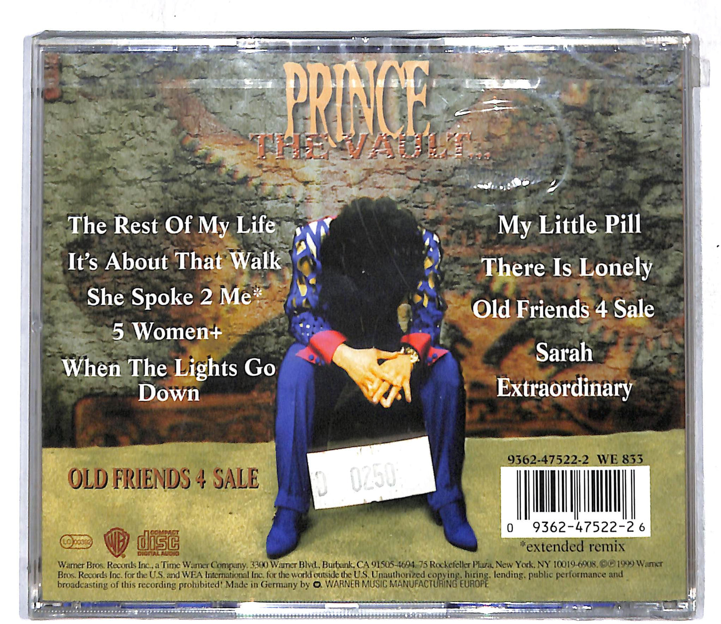 EBOND Prince - The Vault ... Old Friends 4 Sale CD CD108818