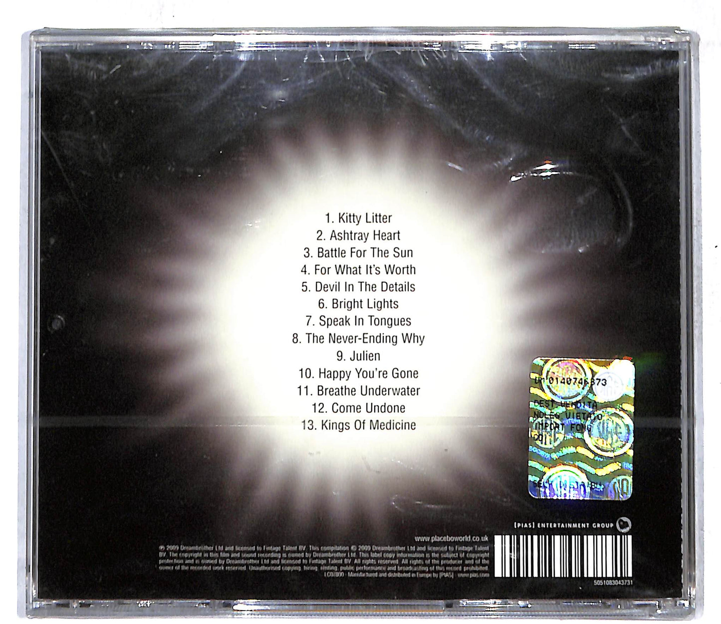EBOND Placebo - Battle For The Sun CD CD108824
