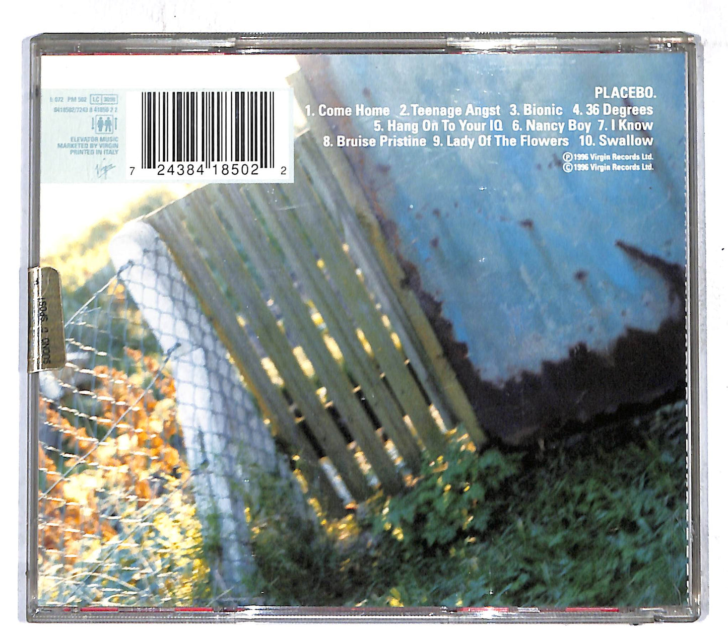 EBOND Placebo - Placebo CD CD108825