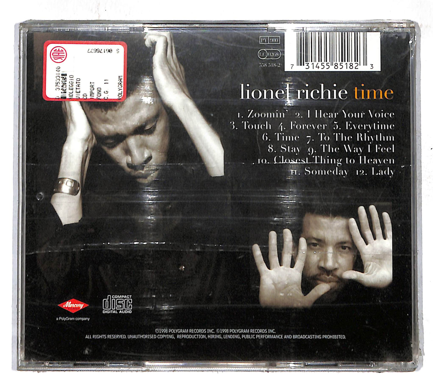 EBOND Lionel Richie - Time CD CD108841