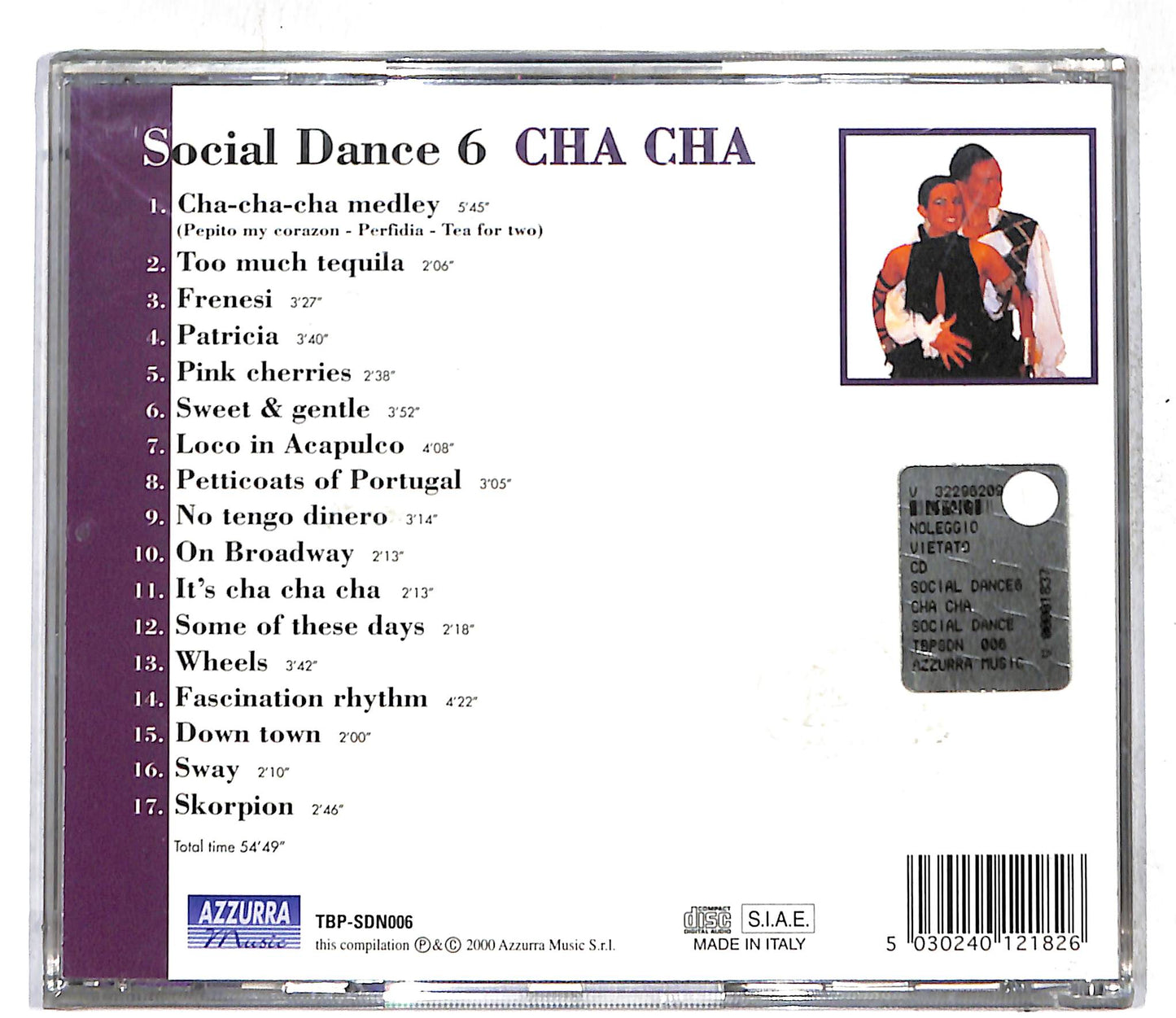 EBOND Various - Social Dance 6 - Cha Cha Cha CD CD108854