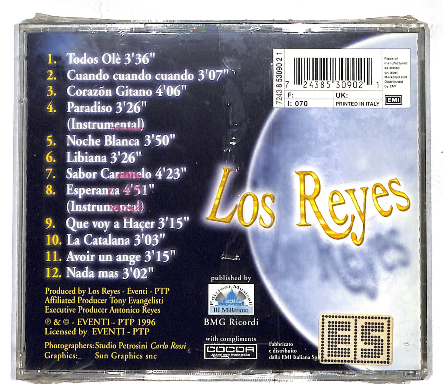EBOND Los Reyes - Gipsy Legend CD CD108855