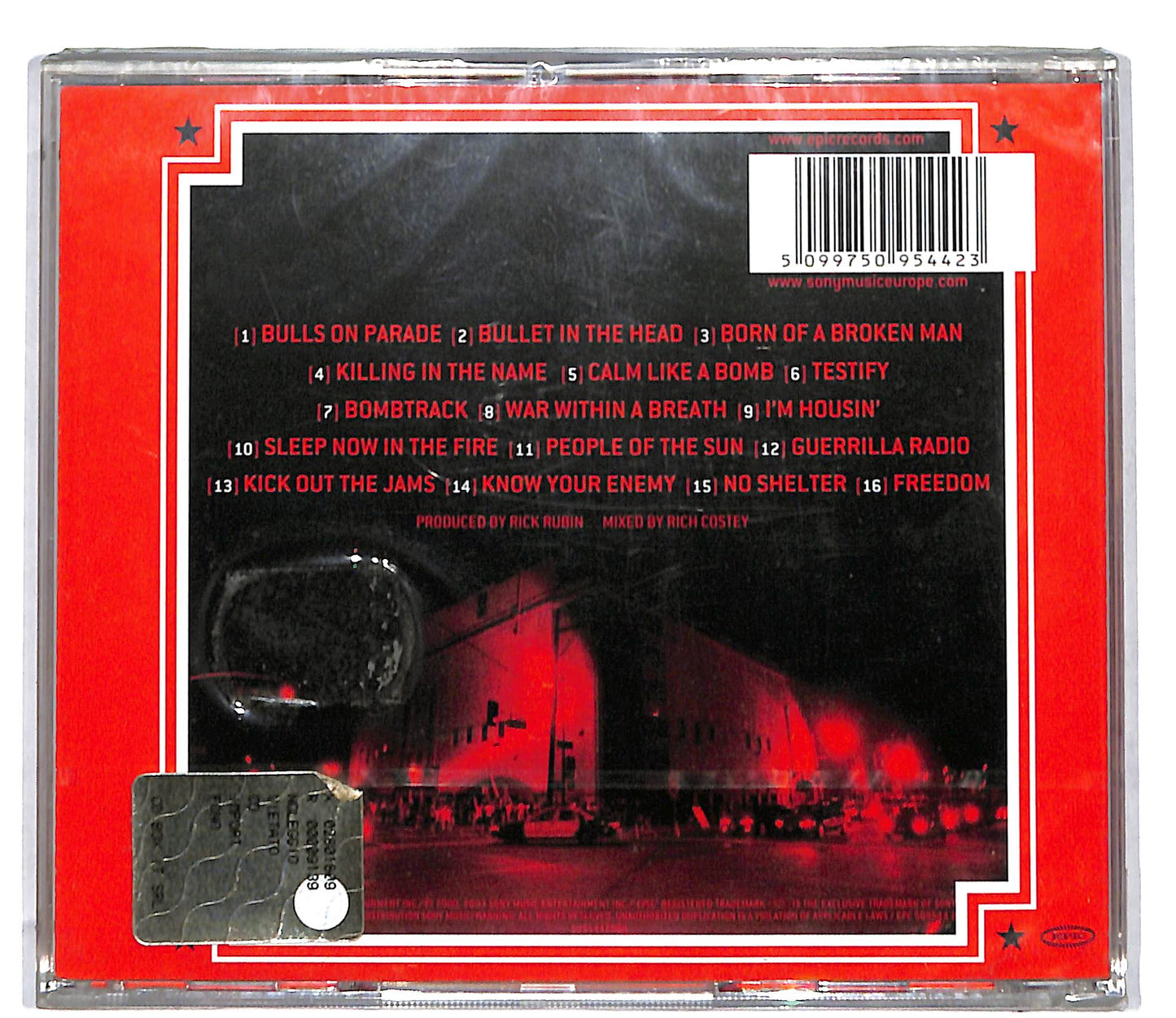 EBOND Rage Against The Machine - Live At The Grand Olympic Auditorium CD CD108910
