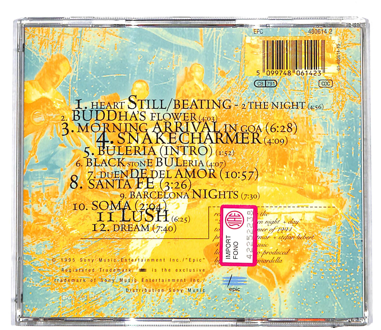 EBOND Ottmar Liebert & Luna Negra - ¡Viva! CD CD108951