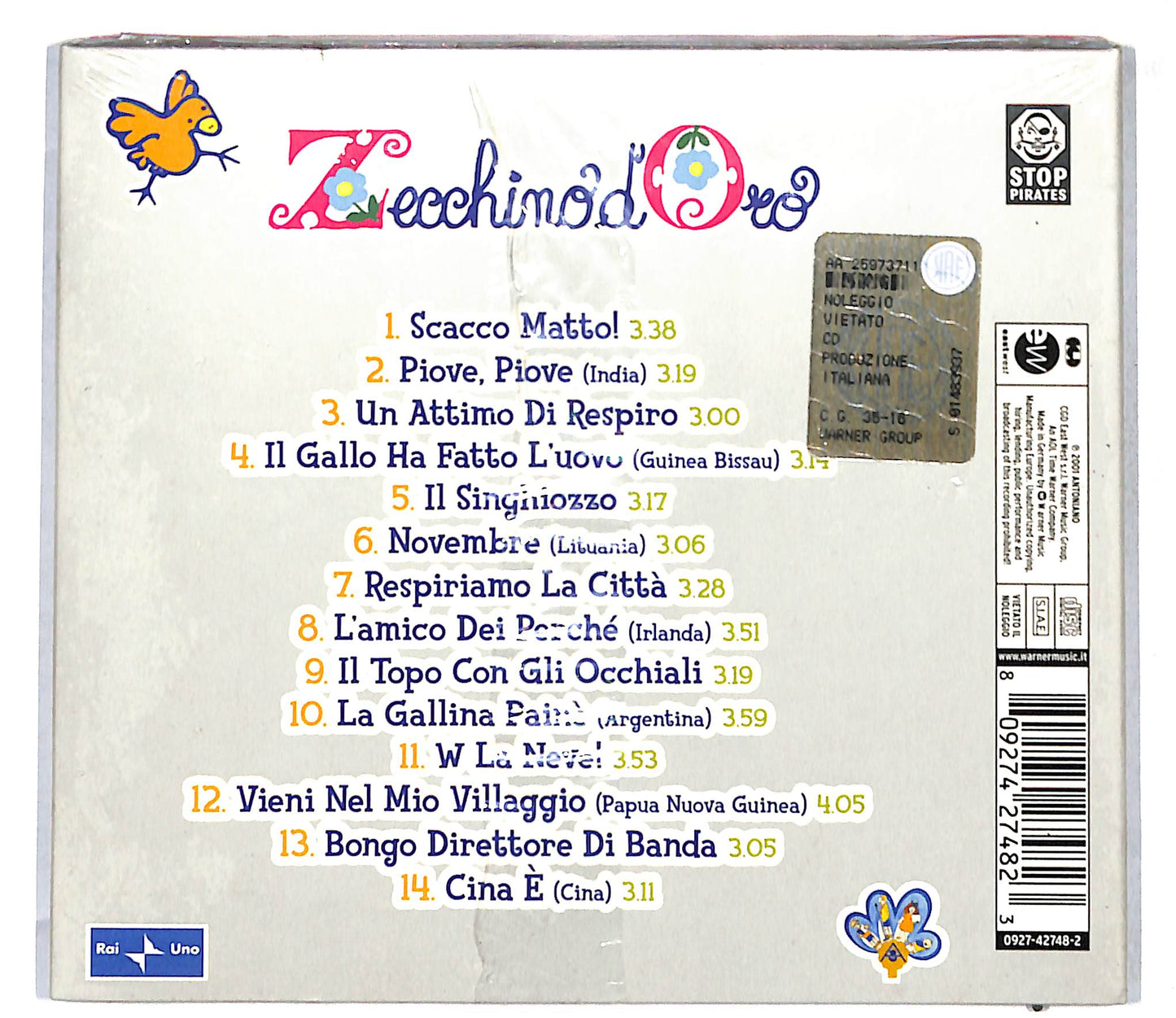 EBOND Piccolo Coro Dell'Antoniano, Various - 44° Zecchino D'Oro CD CD109022