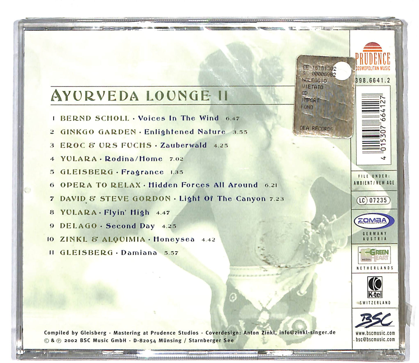 EBOND Ayurveda Lounge Vol 2 CD CD109024
