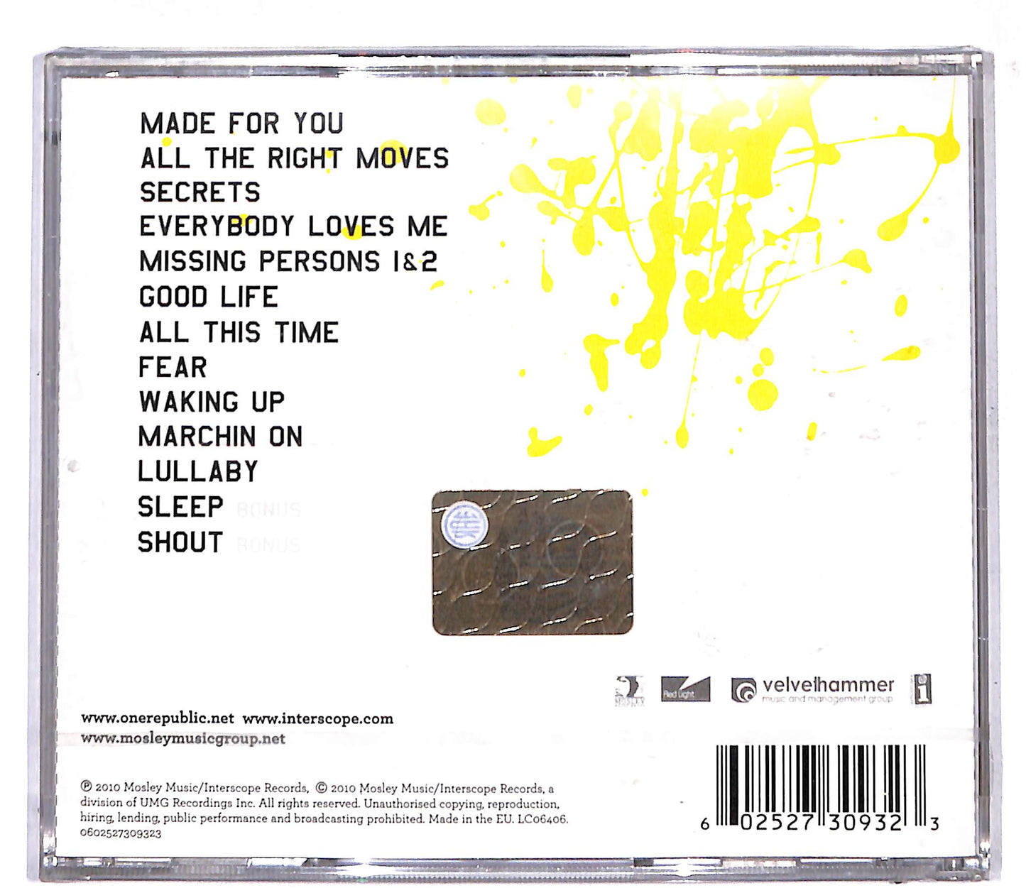 EBOND OneRepublic - Waking Up CD CD109217