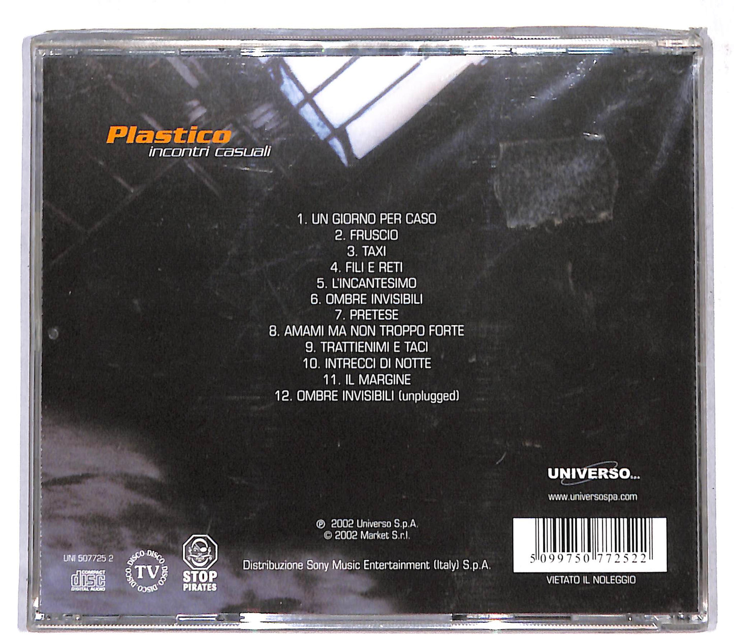 EBOND Plastico - Incontri Casuali CD CD109222