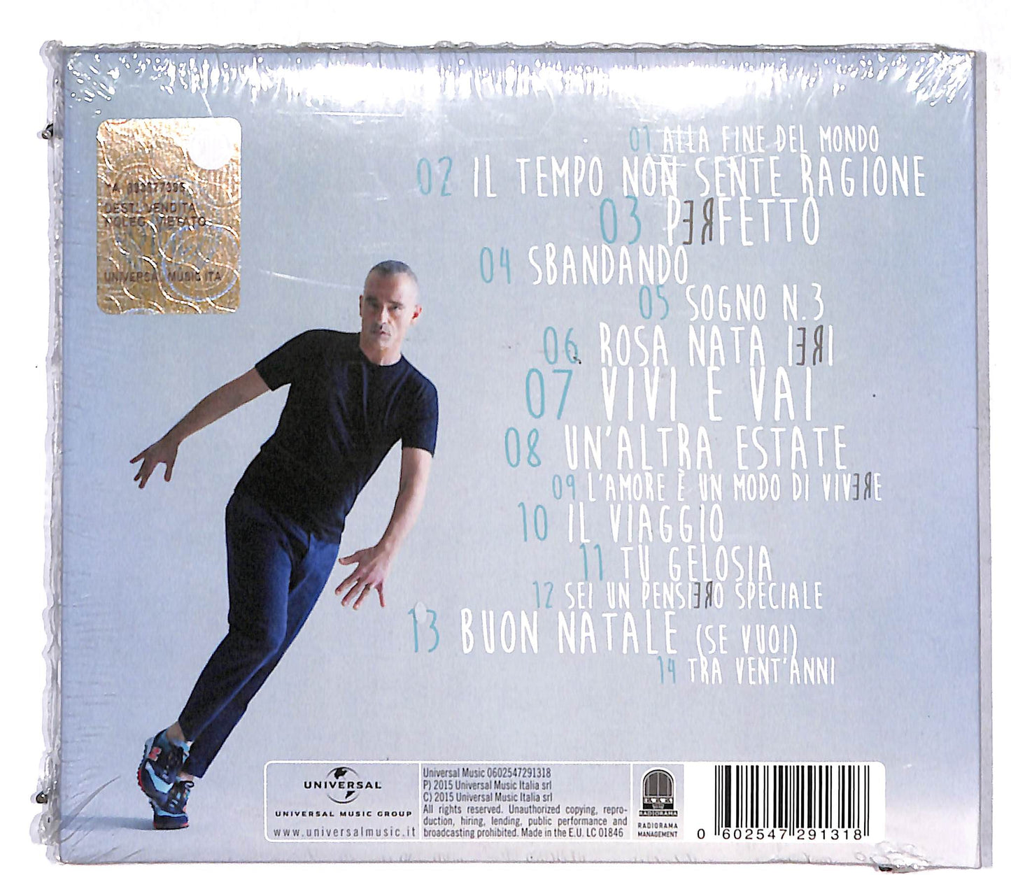 EBOND Eros Ramazzotti - Perfetto DIGIPACK CD CD109224