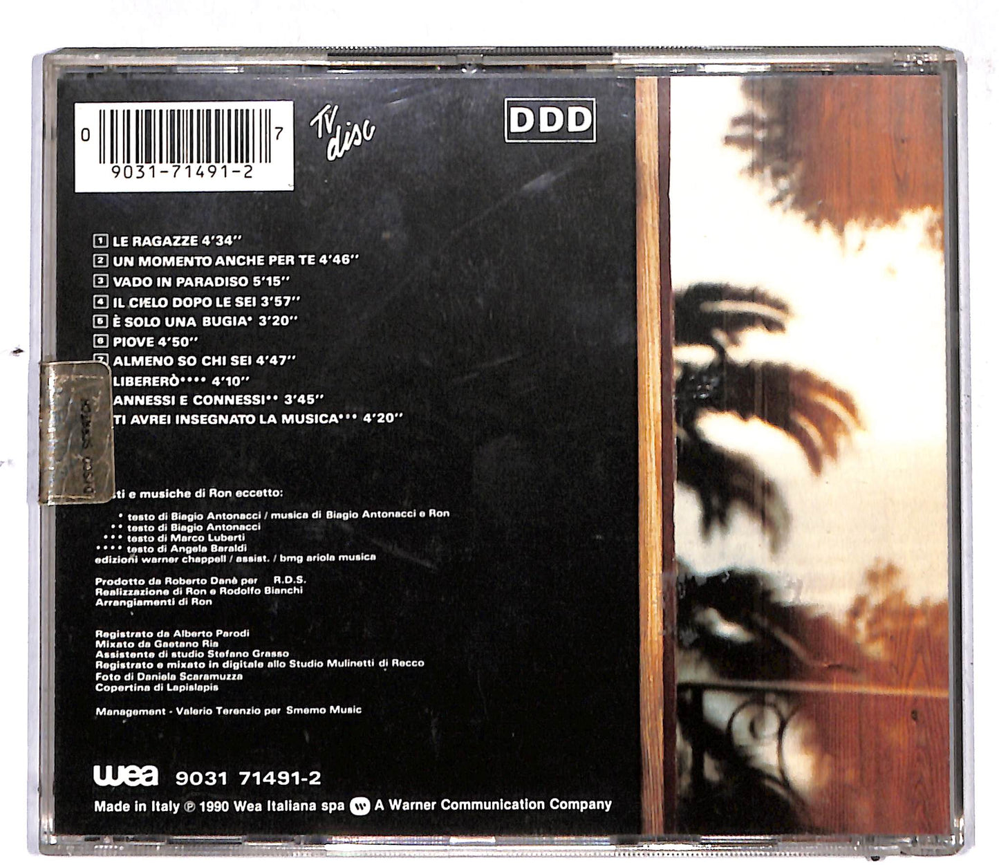 EBOND Ron - Apri Le Braccia E Poi Vola CD CD109225