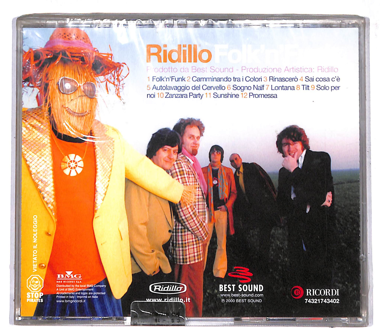 EBOND Ridillo - Folk'n'Funk CD CD109227