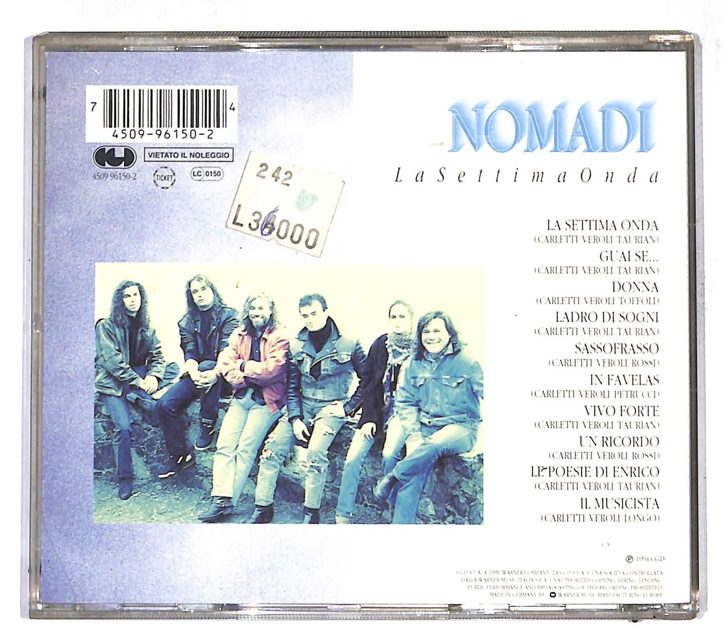 EBOND Nomadi - La Settima Onda CD CD109319