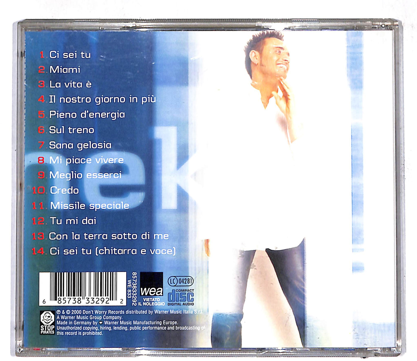 EBOND Nek - La Vita E CD CD109327