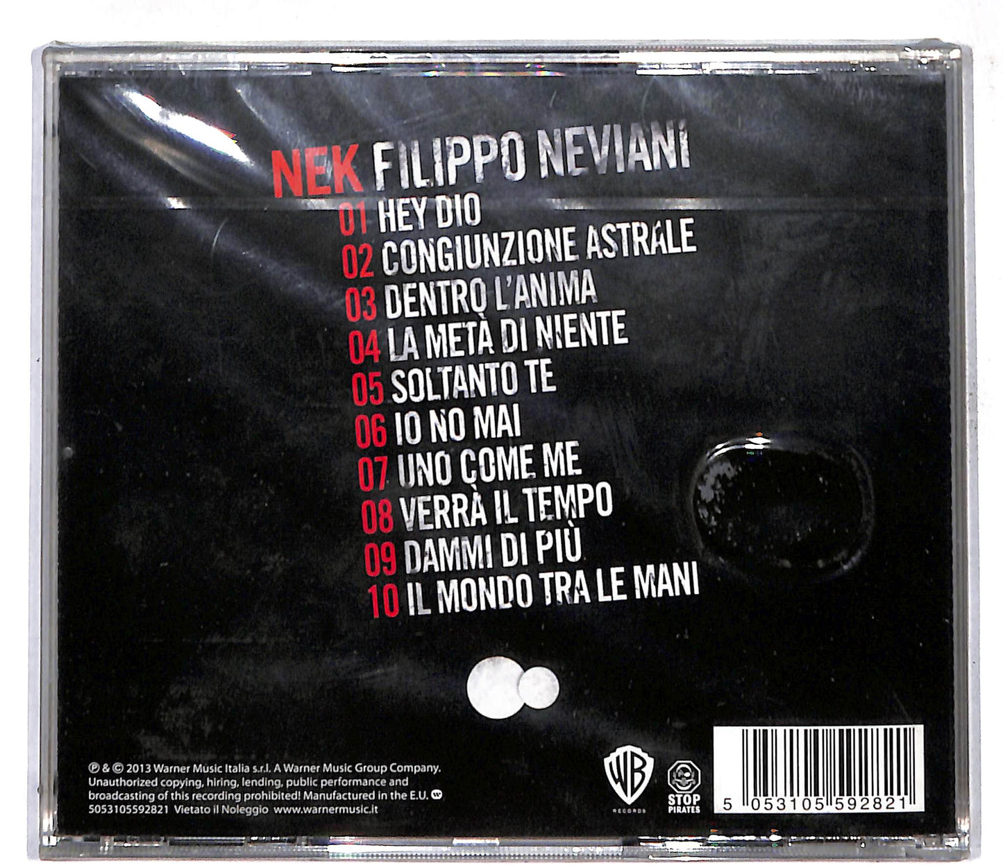 EBOND Nek - Filippo Neviani CD CD109328