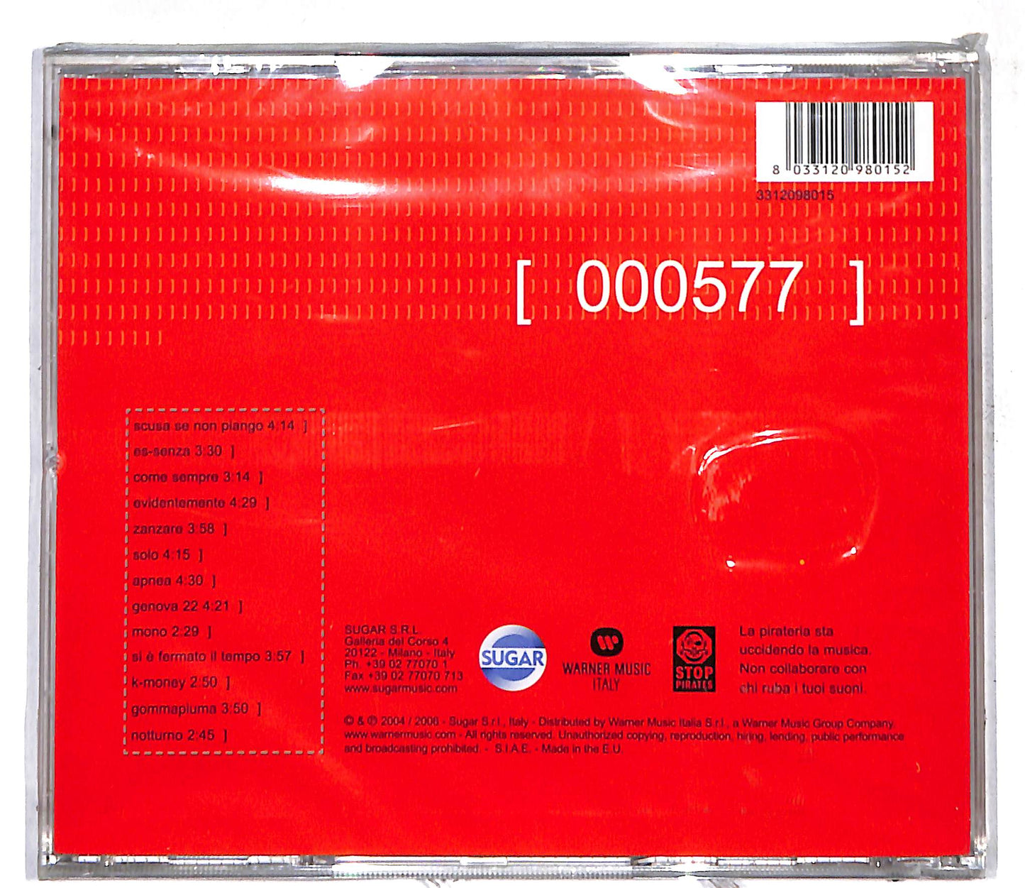 EBOND Negramaro - 000577 CD CD109330