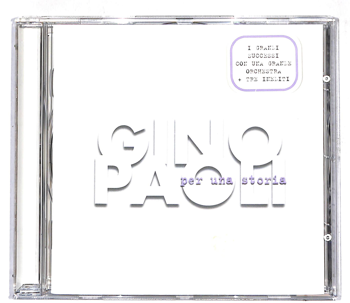 EBOND Gino Paoli - Per Una Storia CD CD109340