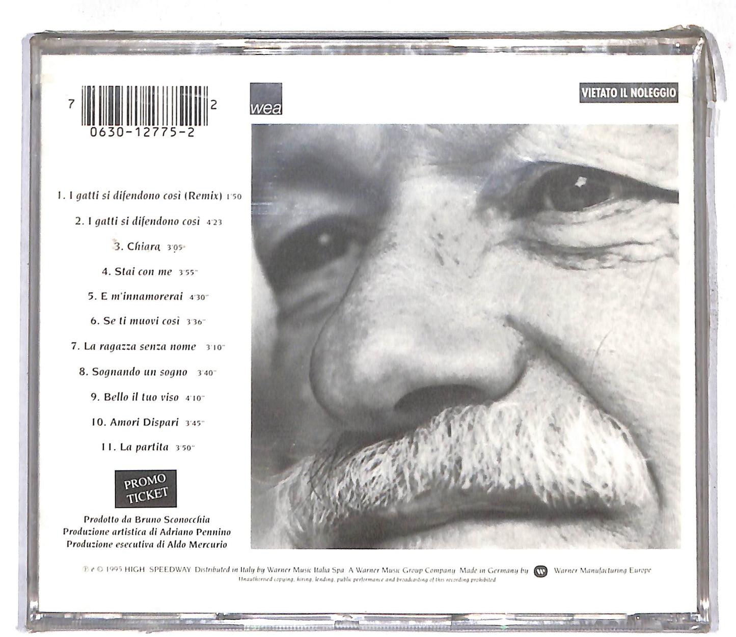 EBOND Gino Paoli - Amori Dispari CD CD109361