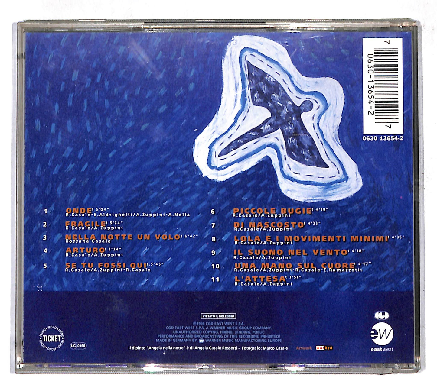 EBOND Rossana Casale - Nella Notte Un Volo CD CD109415