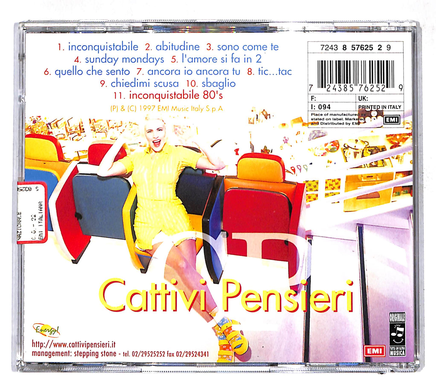 EBOND Cattivi Pensieri - La Scatola CD CD109420