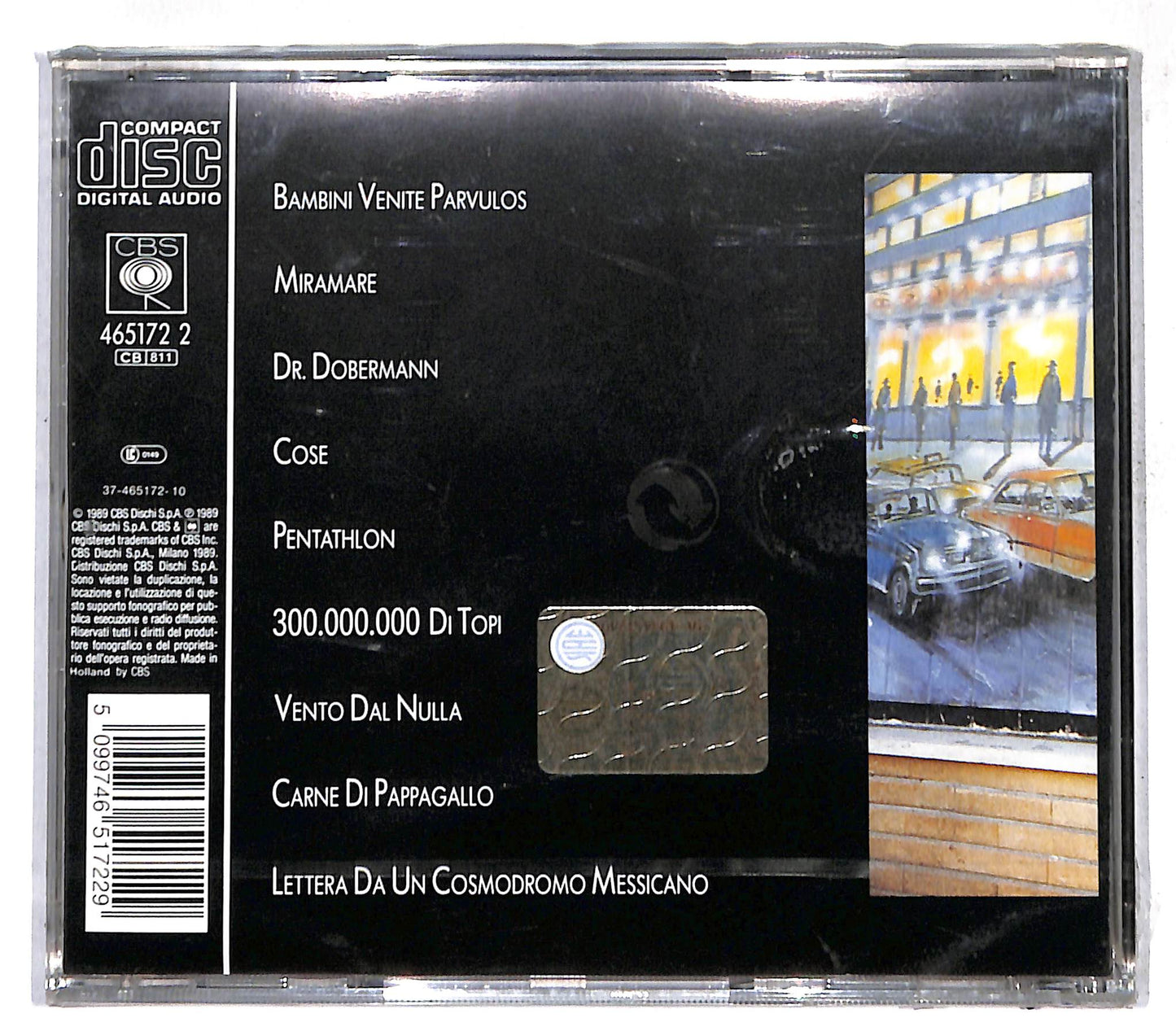 EBOND Francesco De Gregori - Mira Mare 19.4.89 CD CD109449