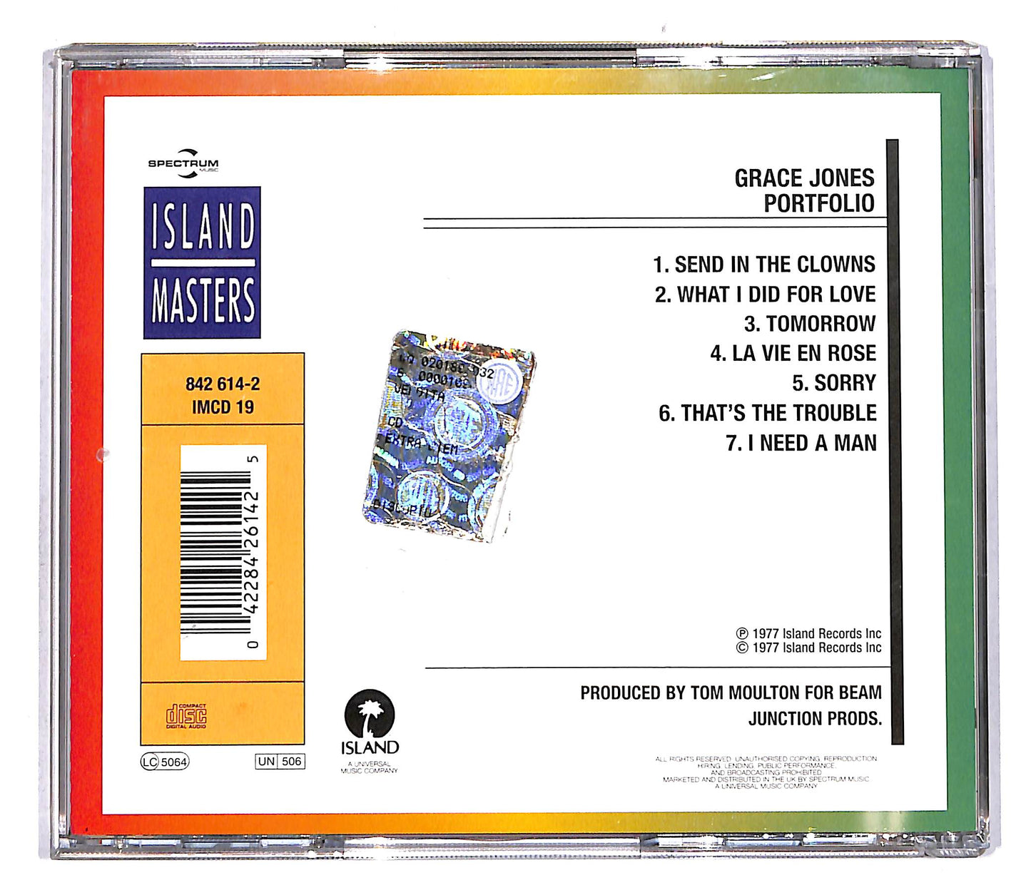 EBOND Grace Jones - Portfolio CD CD109507