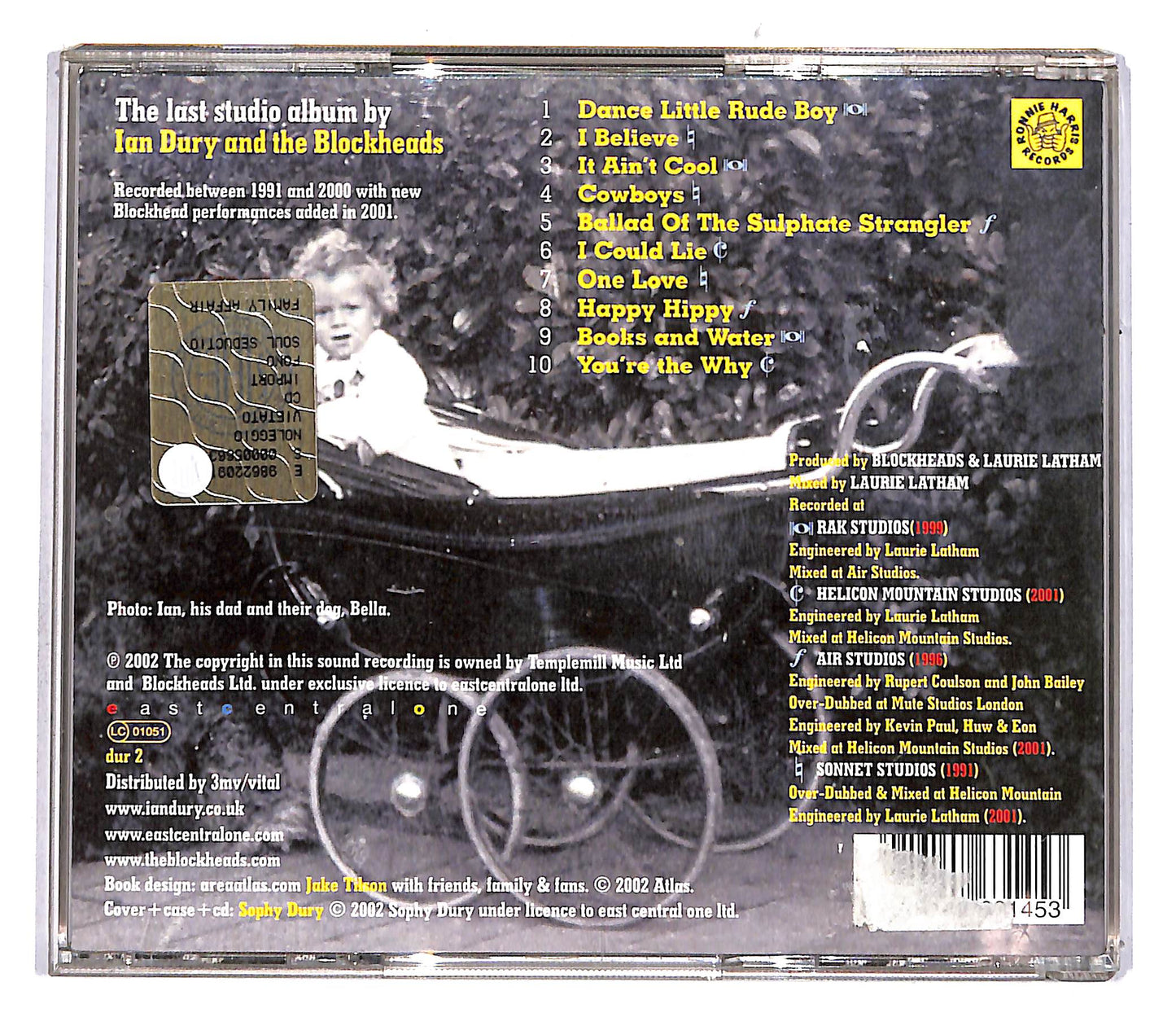 EBOND Ian Dury & The Blockheads - Ten More Turnips From The Tip CD CD109515