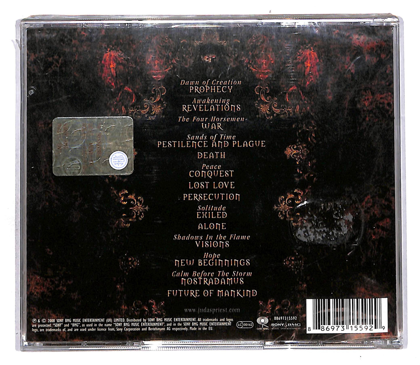 EBOND Judas Priest - Nostradamus CD CD109552