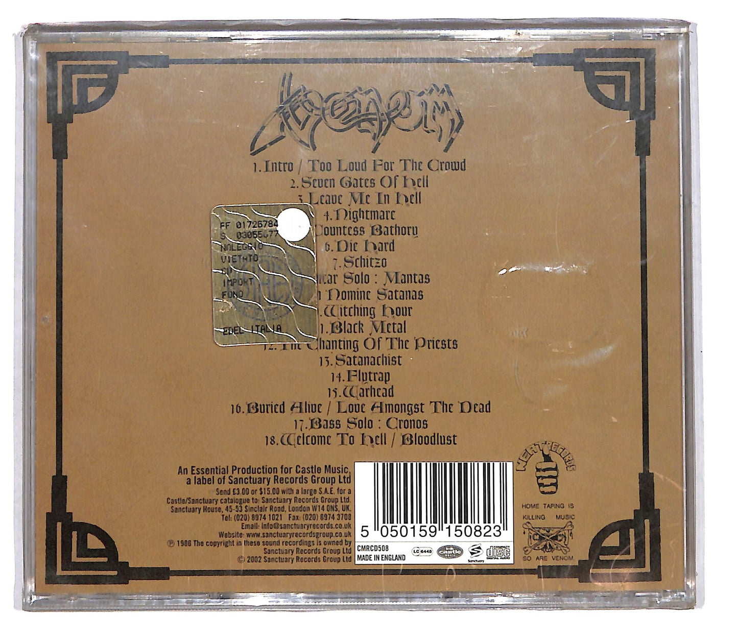 EBOND Venom - Eine Kleine Nachtmusik CD CD109620