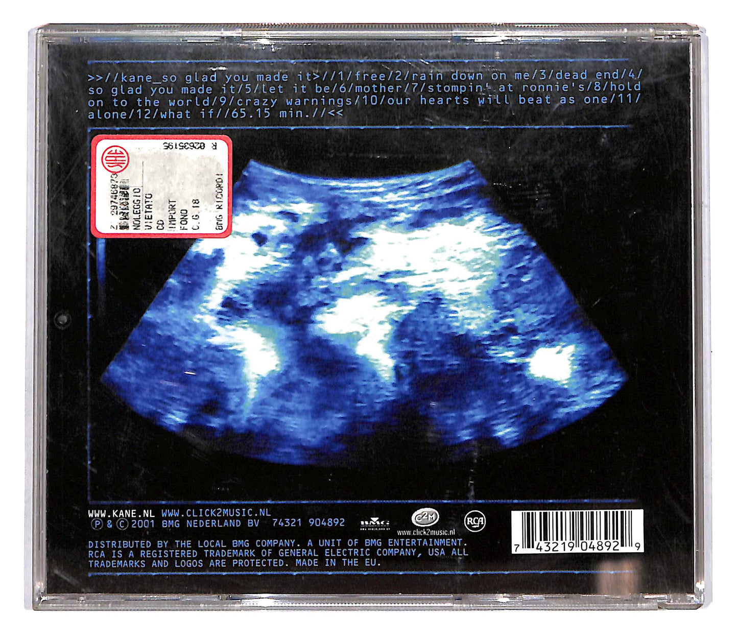 EBOND Kane - So Glad You Made It CD CD109622